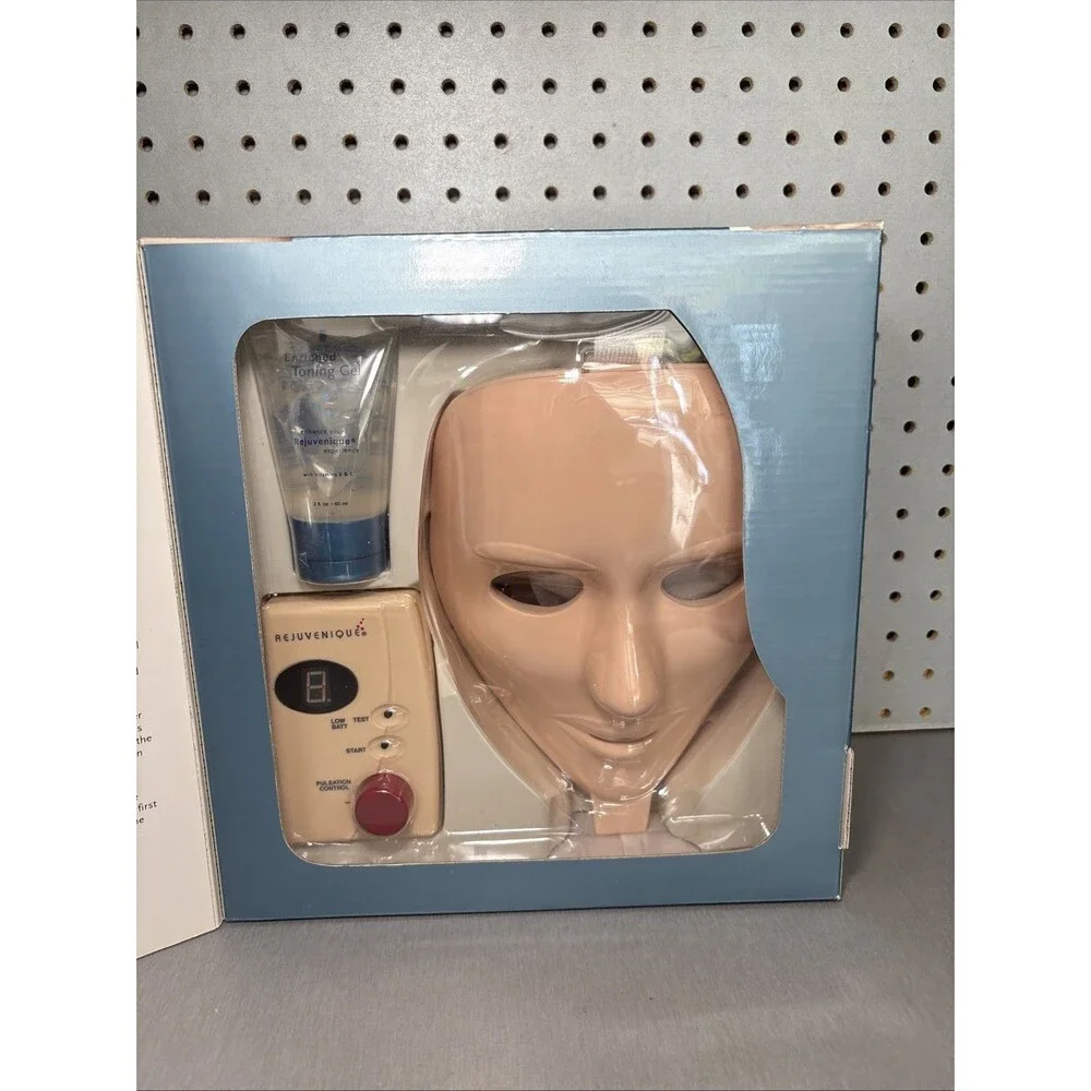 Vintage Rejuvenique The Ultimate Facial Toning System Linda Evans RJV10 Mask NIB